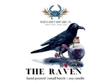 The Raven scented soy candle