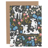 Herd It's Your Birthday Cow Greeting Card