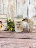 Mama Hen scented soy candle