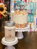 Birthday Cake scented soy candle