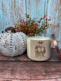 Crisp Fall Day scented soy candle